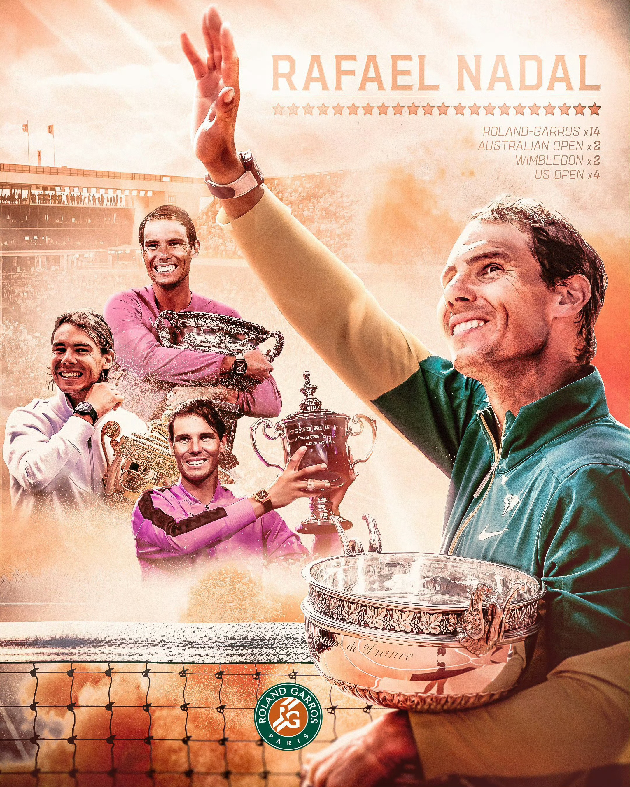 纳达尔回归赛场，回归赛场首场状态亮眼，雄鹿观众沸腾！的简单介绍